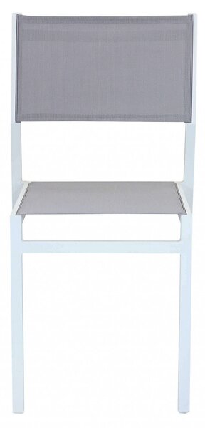Sedia da Giardino Avana 46x57x85 h cm in Textilene Bianco