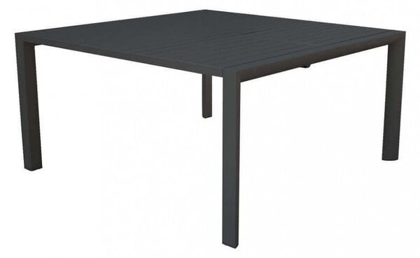 Tavolo Bilbao 150x100/150x74 h cm in Alluminio Antracite