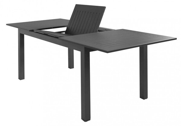 Tavolo Cuba Allungabile 150/210x90x75 h cm in Alluminio Antracite