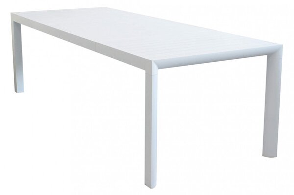 Tavolo Allungabile Houston 135/180x70x75h cm in Alluminio Bianco