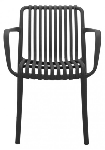 Poltrona Giuly 58x57x80 cm Nero