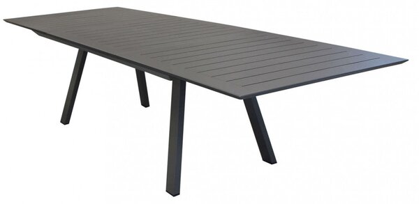 Tavolo Zante Allungabile 200/300x110x75 h cm in Alluminio Taupe