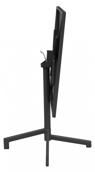 Tavolo Vega 70x70x73 h cm in Acciaio Antracite