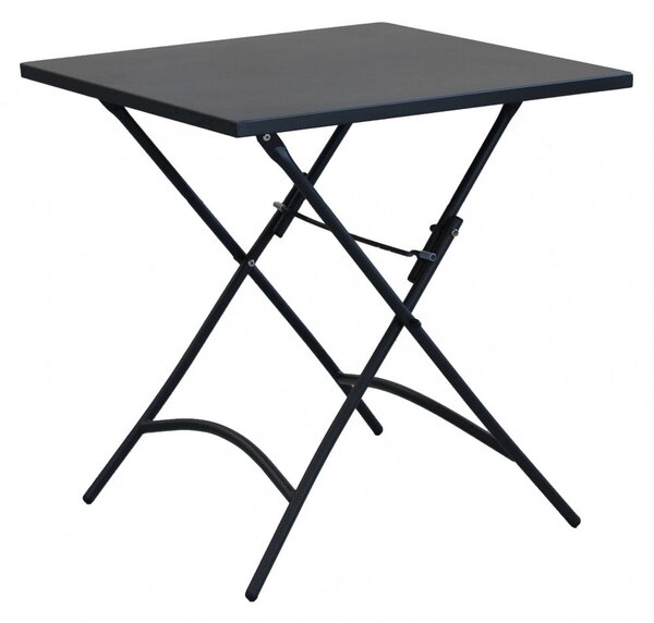 Tavolo Bristol 70x70x72 h cm in Acciaio Antracite