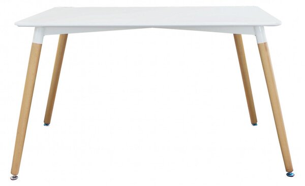 Tavolo Lione 120x80x75 h cm in Legno Bianco