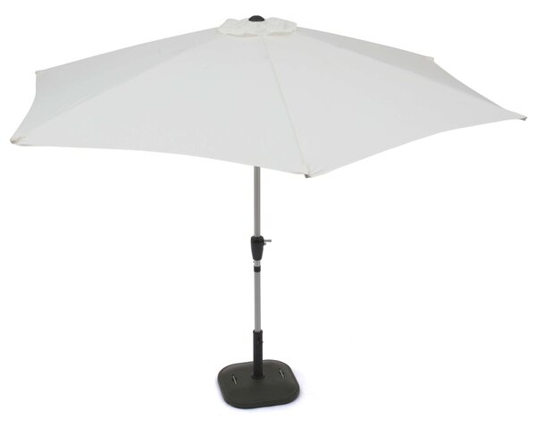 Ombrellone da Giardino Ø3 m Palo Ø38 mm in Alluminio Taddei Parigi Bianco