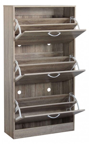 Scarpiera Vicky 60x24x115 h cm in Legno Naturale