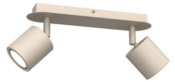 Faretto DEMIA 2xGU10/8W/230V beige