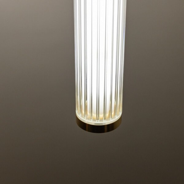 Zuma Line 1233 - lampada LED dimmerabile a sospensione su cavo COMO LED/26W/230V 2700-6500K dorato + telecomando