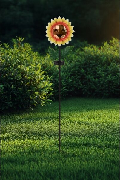 Globo 36590 - Lampada solare LED 200xLED/0,06W/3V IP44 a forma di fiore