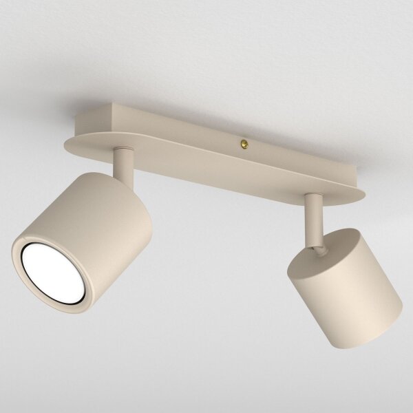 Faretto DEMIA 2xGU10/8W/230V beige