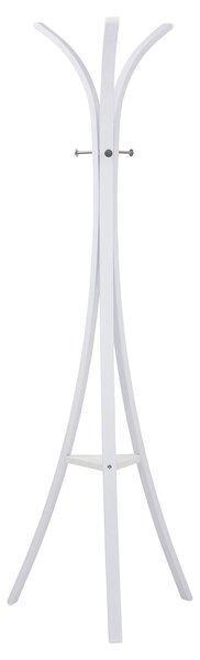 Appendiabiti 45x45x175 cm in Metallo Laccato New Star Bianco