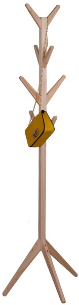 Appendiabiti da Terra H167,5 cm in Legno Naturale Motti Abby