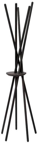 Appendiabiti da Terra 172x53x48 cm in Legno Noce