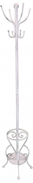 Appendiabiti 35x183 h cm in Acciaio Bianco