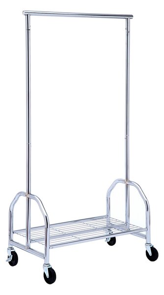 Stender in Metallo Cromato con Portaoggetti Portata 70Kg Tosini AC9003-CR