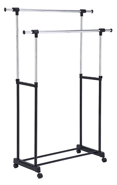 Stender Doppio in Metallo e Plastica Portata 50Kg Tosini AC6317BK
