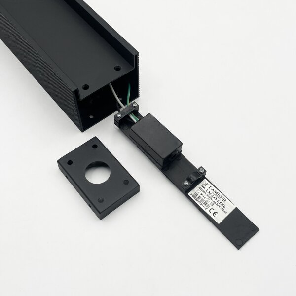 Lampada da esterno VESPER 1xG9/5W/230V IP44 50 cm nera