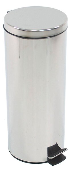 Pattumiera in Acciaio con Pedale 20l ø25H62cm