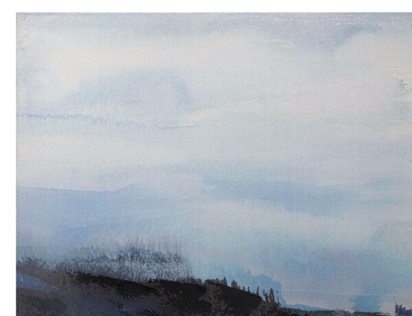 Dipinto su Tela Sky 120x3,8x60 cm in Legno di Pino e Canvas Multicolor