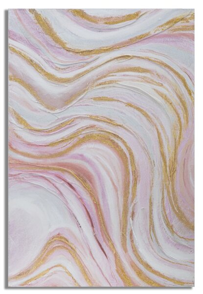 Dipinto su Tela Punkly 60x2,7x90 cm in Legno di Pino e Canvas Multicolor