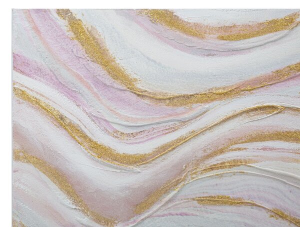 Dipinto su Tela Punkly 60x2,7x90 cm in Legno di Pino e Canvas Multicolor