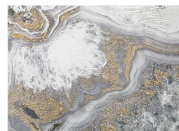 Dipinto su Tela Cave 120x3,8x60 cm in Legno di Pino e Canvas Multicolor