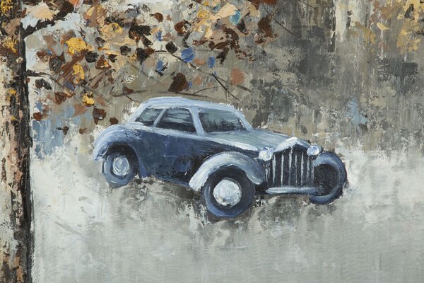 Dipinto su Tela London 120x3,7x80 cm in Alluminio Legno e Canvas