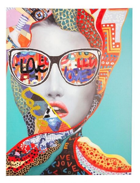 Dipinto Talent 622 90x120 cm in Legno