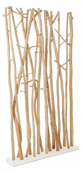 Paravento Aili Naturale in Legno Naturale