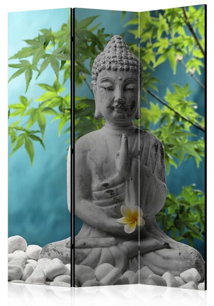 Paravento 3 Pannelli - Meditating Buddha 135x172cm Erroi 135x172 cm