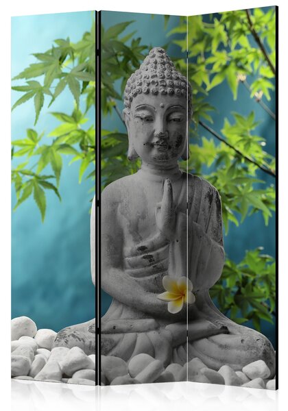 Paravento 3 Pannelli - Meditating Buddha 135x172cm Erroi 135x172 cm