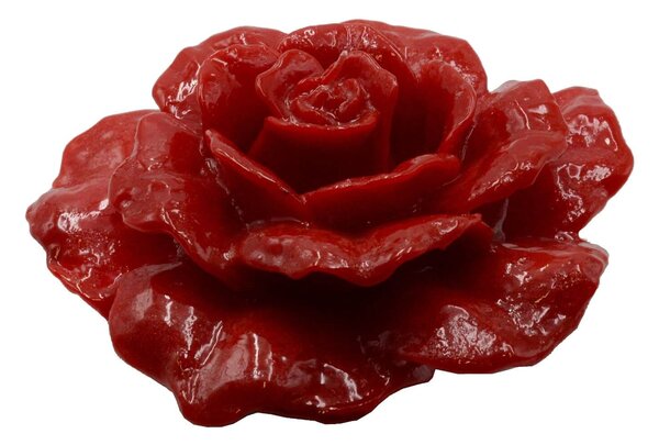 Candela Rosa Unica 19x8,5x19cm Rossa