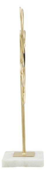 Decorazione Glam Daisy 24x10x37,5 cm in Ferro Oro