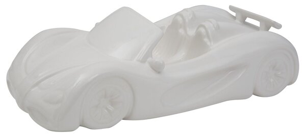 Macchina Spider 31,5x14,5x9 cm in Ceramica Bianco