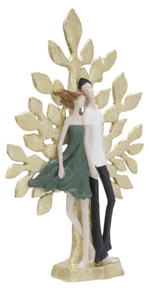 Scultura Coppia Albero della Vita 35x13x52 cm in Resina