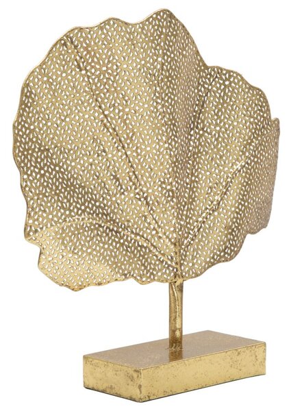 Scultura Tree Glam 35x2,5x35,5 cm in Ferro Oro