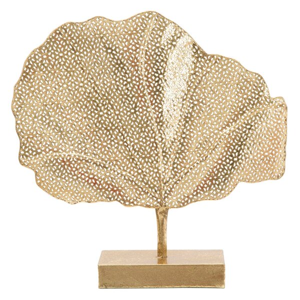 Scultura Tree Glam 55x10x56 cm in Ferro Oro