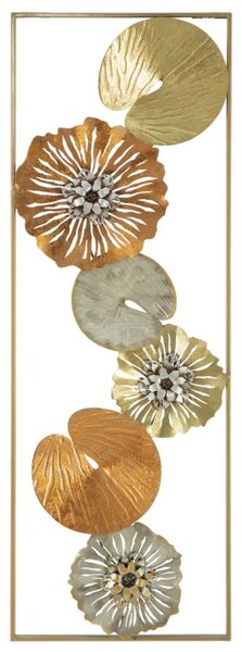 Pannello Leaf 31,5x3x90 cm in Ferro