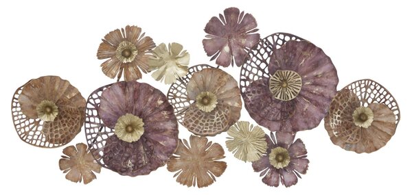 Pannello Crox 132x10x64 cm in Ferro Multicolor