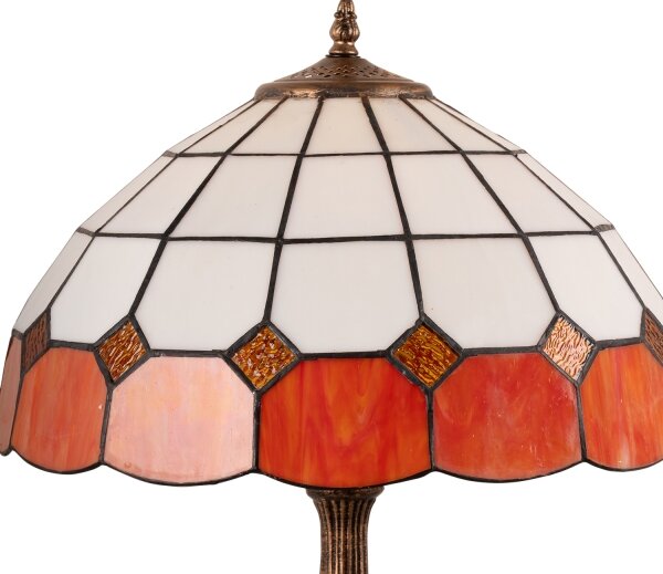 Brilagi - Lampada da tavolo in stile Tiffany SIENNA 2xE27/60W/230V