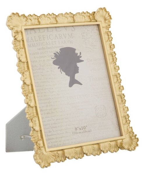 Cornice Loff Glam 26,8x2,3x31,5 cm in Resina Oro