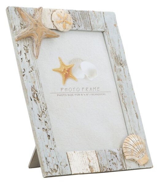 Cornice Shell 20,4x3,2x26,3 cm in Poliresina