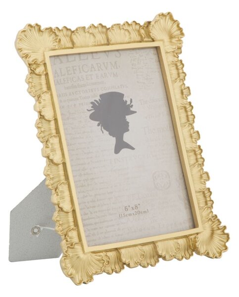 Cornice Loff Glam 21,3x2,3x26,8 cm in Resina Oro