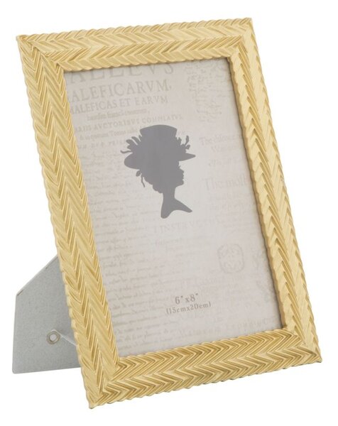 Cornice Stick Glam 20x1,8x25 cm in Resina Oro