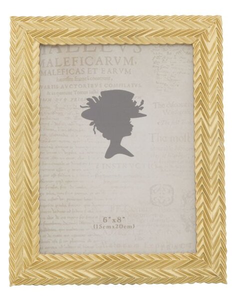 Cornice Stick Glam 20x1,8x25 cm in Resina Oro