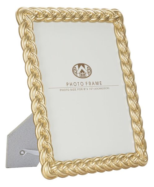 Cornice Ropy Oro 25x2x30 cm in Poliresina e Vetro Oro