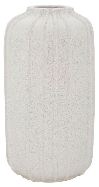 Vaso Ottus Ø23,5x43,5 cm in Ceramica Bianco e Grigio