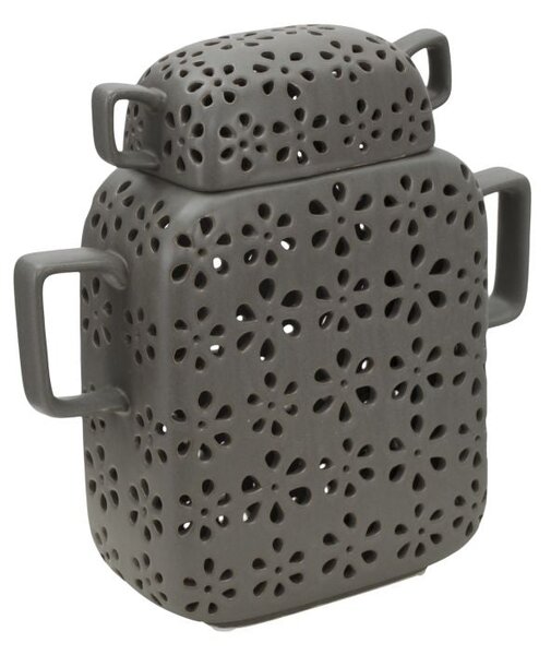 Vaso Flowery 27x10x27 cm Porcellana