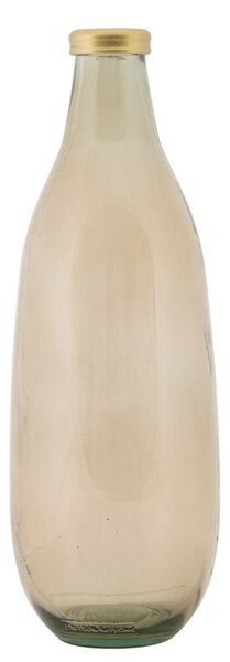 Vaso Oro Line Ø15x40 cm Vetro